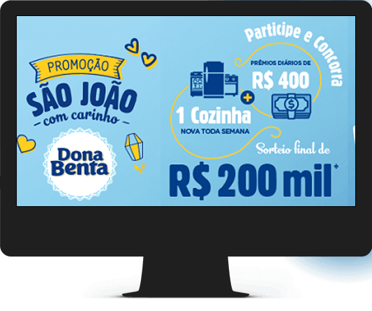 Promoção Dona Benta Tráfego Qualificado